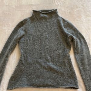 Grey turtleneck